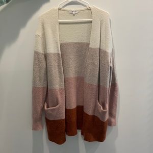 Madewell Cardigan color blocked M